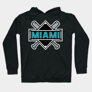 Miami Florida Baseball Hoodie